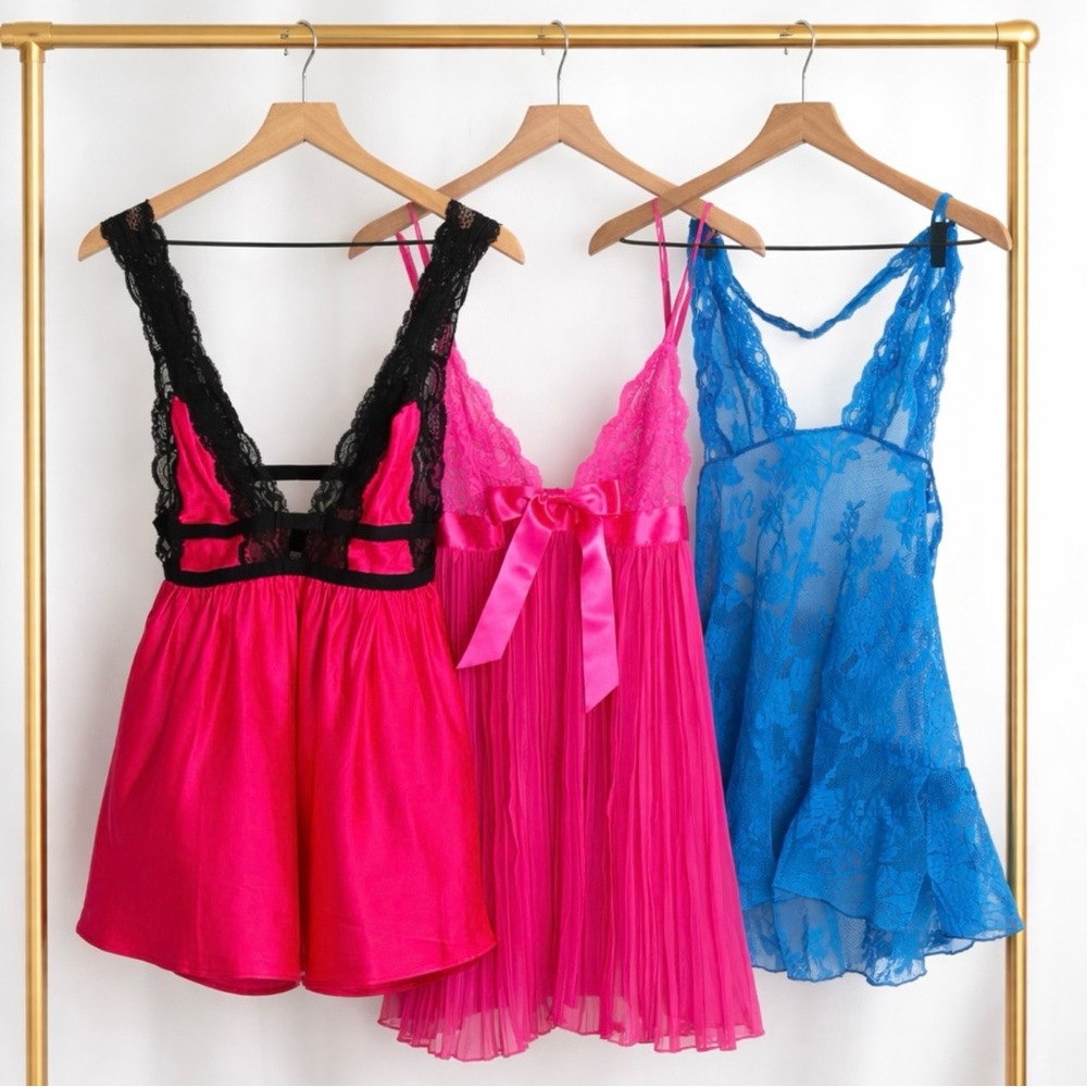 Victoria’s Secret Nightie Babydoll Slip Lingerie Lot
